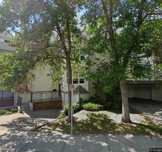 Street view of 607 2 Avenue NW, Calgary