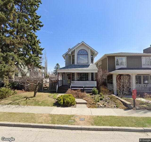 Street view of 3608 3 Street SW, Calgary