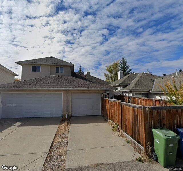 Street view of 104 Chaparral Ridge Circle SE, Calgary