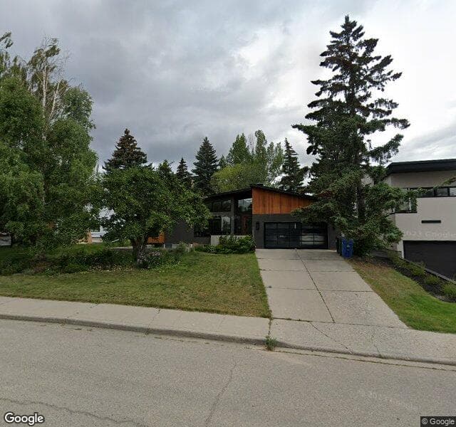 Street view of 2436 Sovereign Crescent SW, Calgary