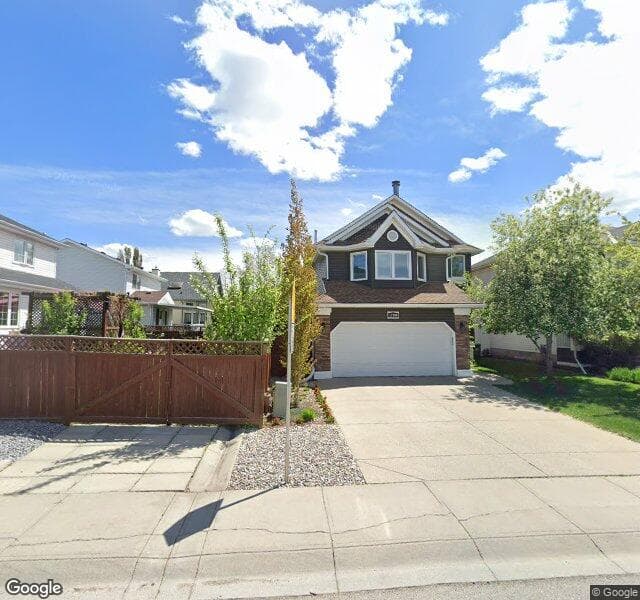 Street view of 12706 Douglasview Boulevard SE, Calgary