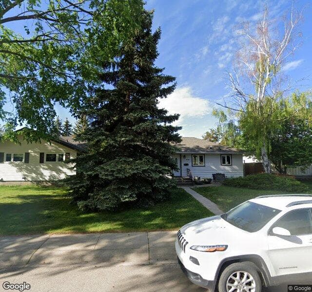 Street view of 2127 Crocus Road NW, Calgary