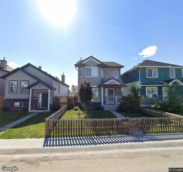 Street view of 174 Saddlemead Green NE, Calgary
