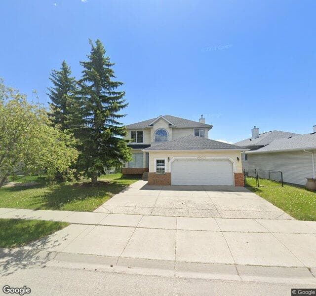 Street view of 10050 Hidden Valley Drive NW, Calgary