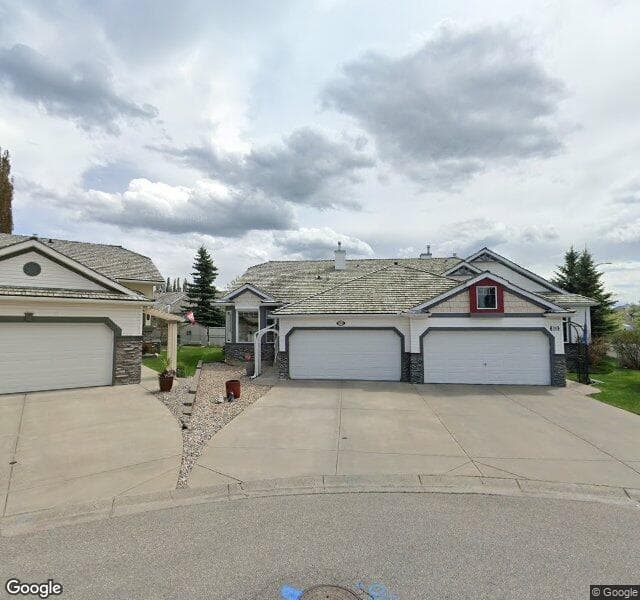 Street view of 234 Chaparral Villas SE, Calgary