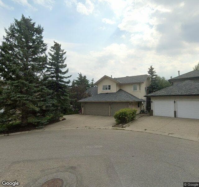 Street view of 60 Scenic Ridge Place NW, Calgary