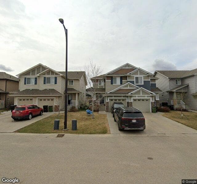 Street view of 9646 Simpson Place NW, Edmonton