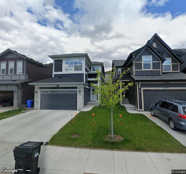 Street view of 232 Lucas Way NW, Calgary