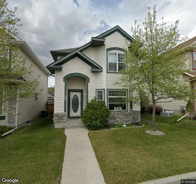 Street view of 46 Rocky Ridge Green NW, Calgary