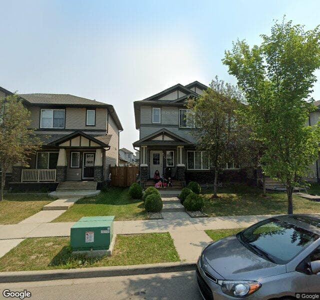 Street view of 1497 33B Street NW, Edmonton