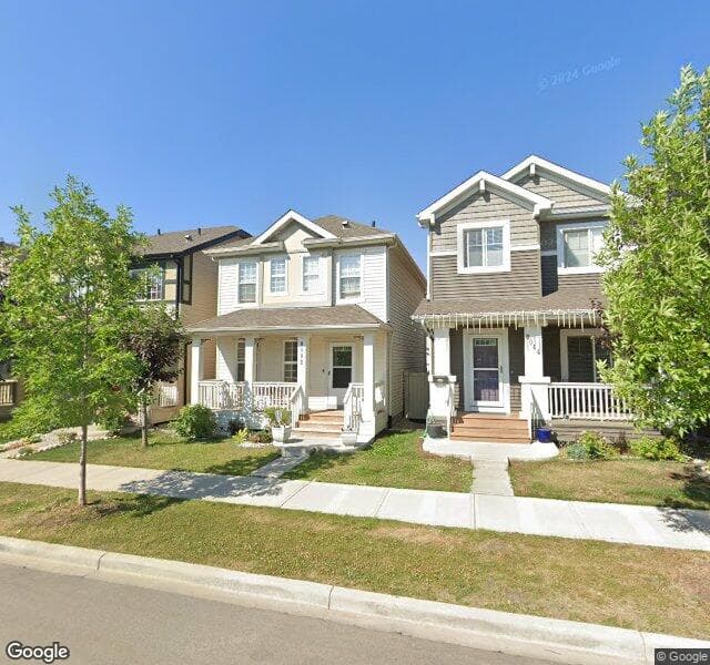 Street view of 8042 Evans Crescent NW, Edmonton