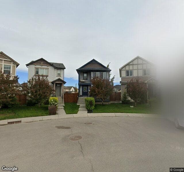 Street view of 2063 New Brighton Park SE, Calgary
