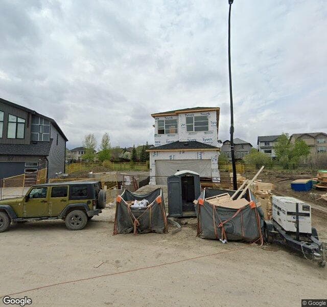 Street view of 95 Silver Spruce Grove SW, Calgary
