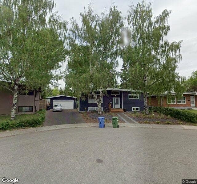 Street view of 3723 Valdes Place NW, Calgary
