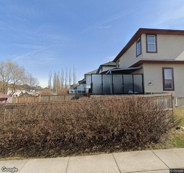 Street view of 406 Hidden Valley Grove NW, Calgary