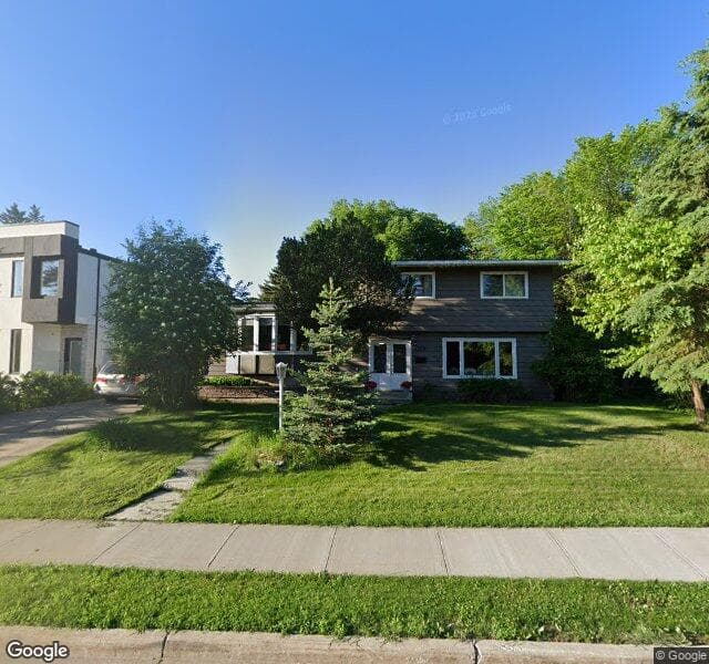 Street view of 13811 Buena Vista Road NW, Edmonton