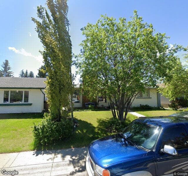 Street view of 295 Woodside Circle SW, Calgary