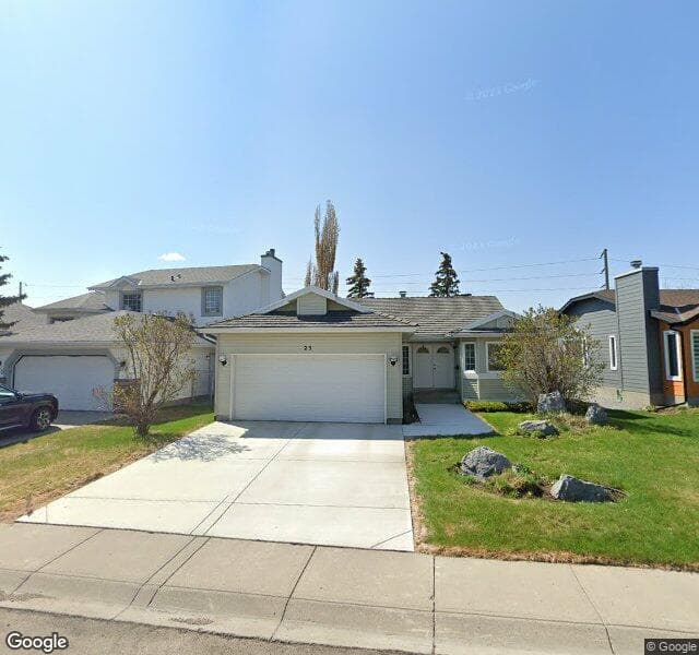 Street view of 23 Harvest Oak Green NE, Calgary