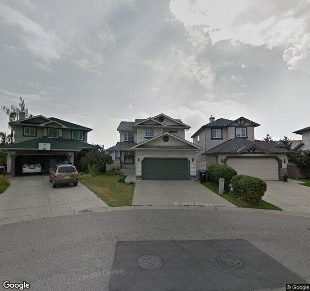 Street view of 63 Mount Selkirk Place SE, Calgary