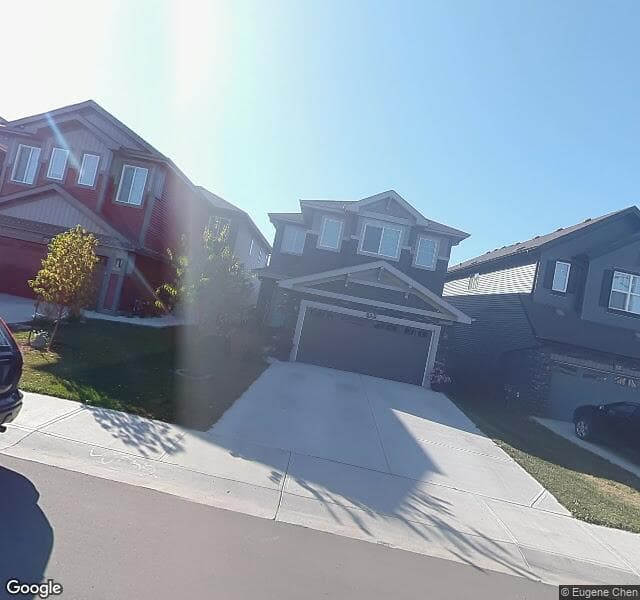 Street view of 3738 Cherry Loop SW, Edmonton