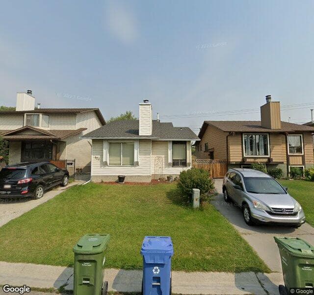 Street view of 120 Silverstone Road NW, Calgary