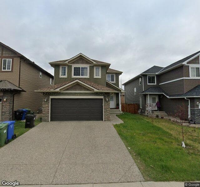 Street view of 118 Everhollow Rise SW, Calgary