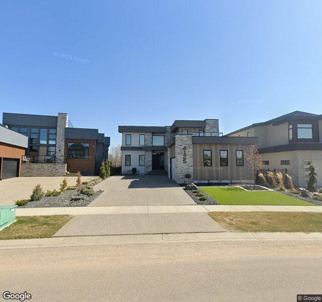 Street view of 4125 Whispering River Drive NW, Edmonton