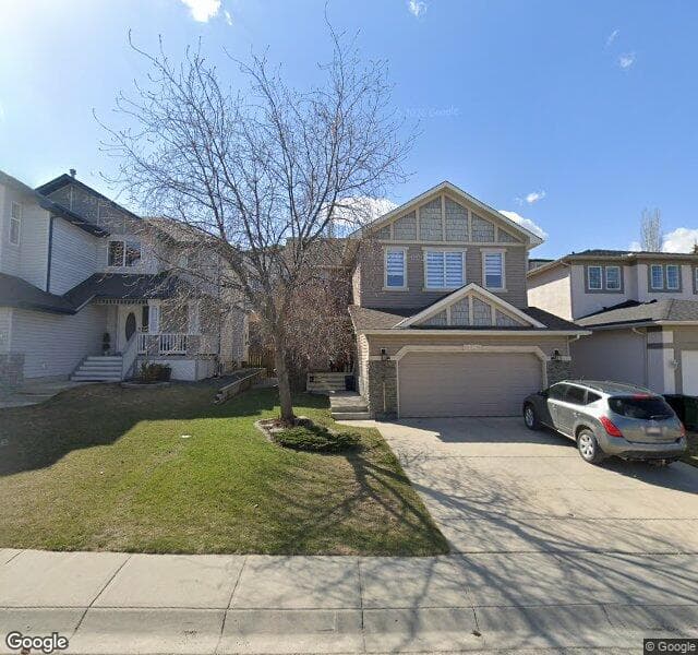 Street view of 234 Panamount Drive NW, Calgary