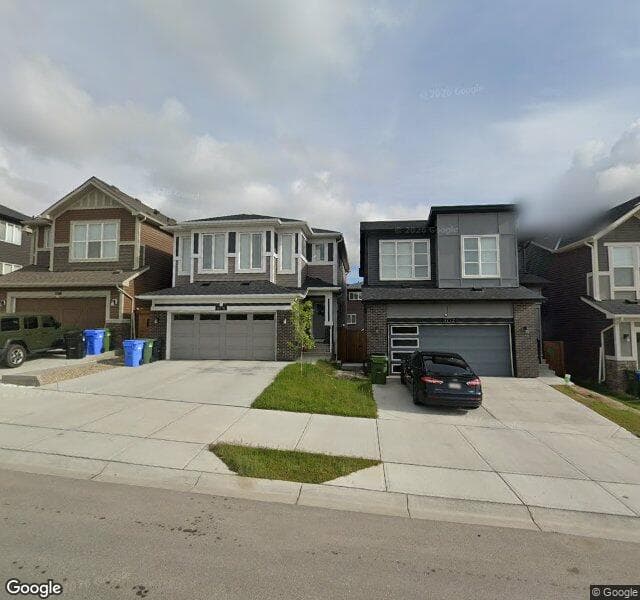 Street view of 3776 136 Avenue NW, Calgary