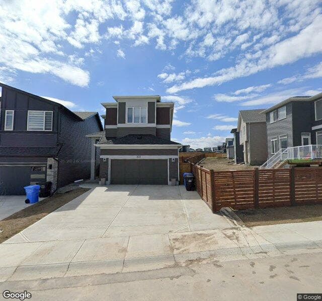 Street view of 233 Calhoun Crescent NE, Calgary