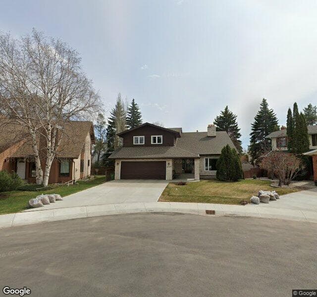 Street view of 5503 175 Street NW, Edmonton