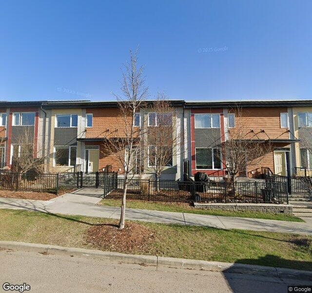 Street view of 7508 May Common NW, Edmonton