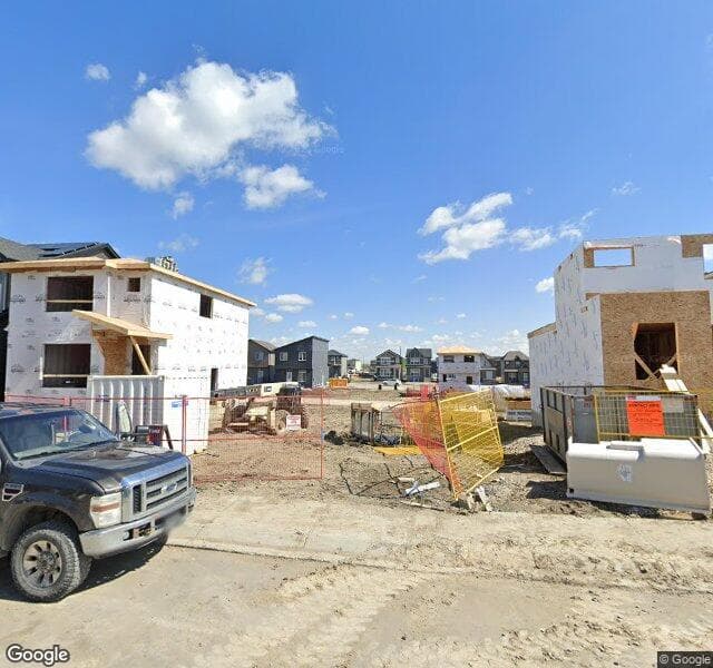 Street view of 337 Belmont Park SW, Calgary