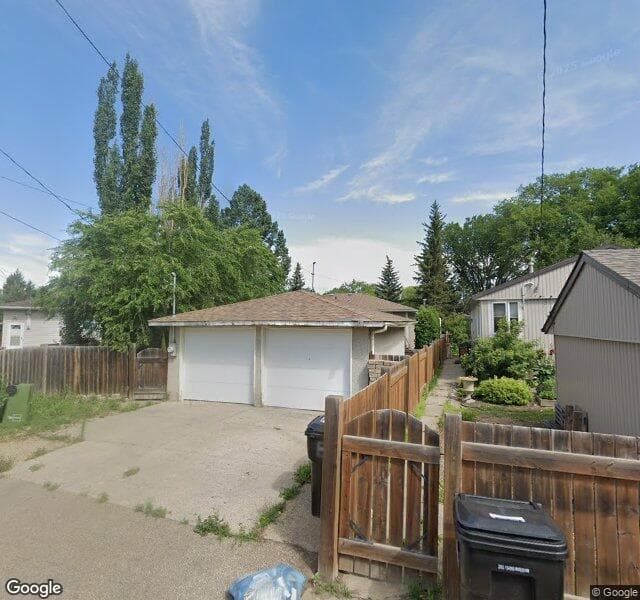 Street view of 13707 Woodcroft Avenue NW, Edmonton
