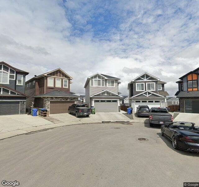 Street view of 83 Sherview Grove NW, Calgary