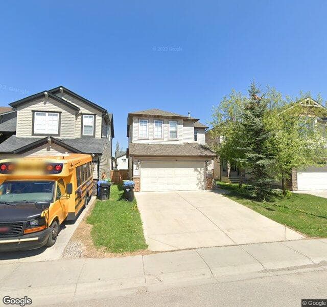 Street view of 56 Panamount Circle NW, Calgary