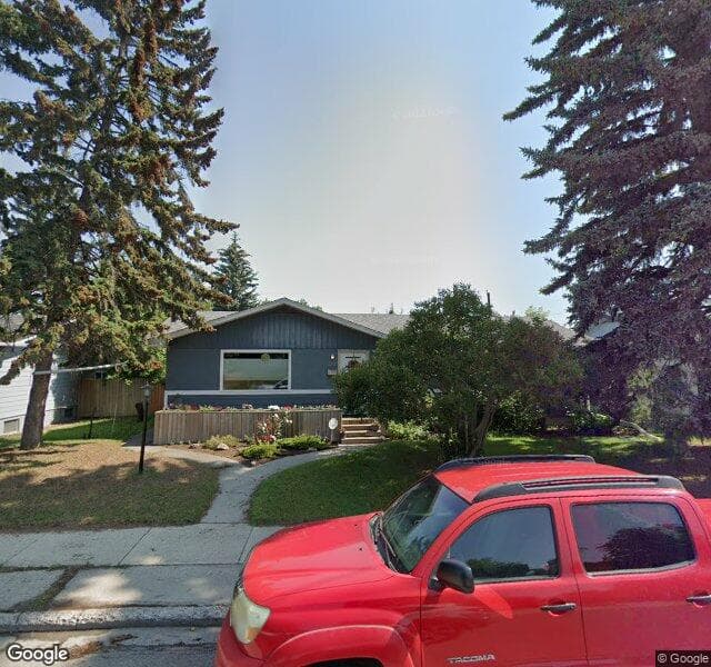 Street view of 30 Meadowview Road SW, Calgary