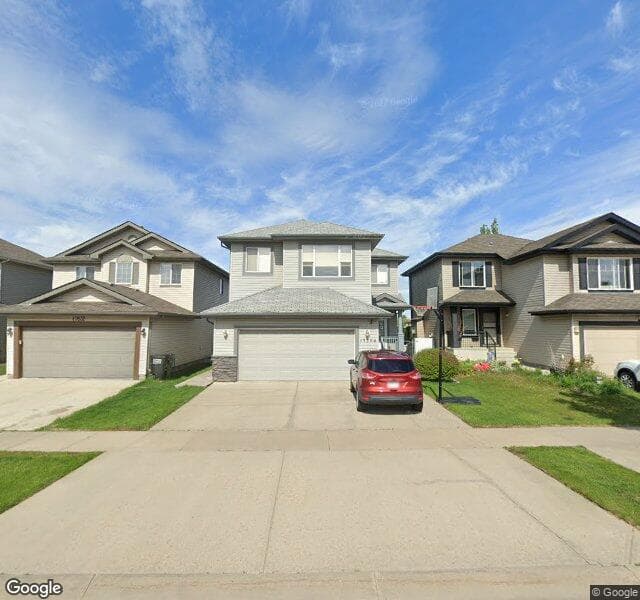 Street view of 17704 87 Street NW, Edmonton