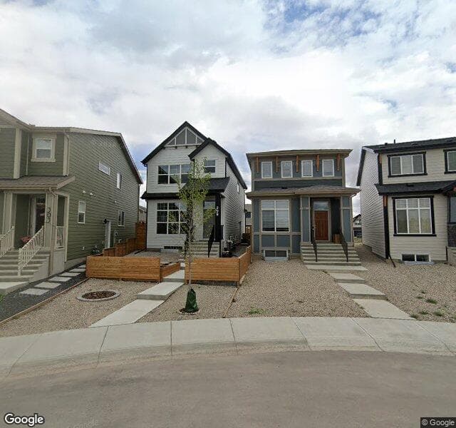 Street view of 299 Magnolia Drive SE, Calgary