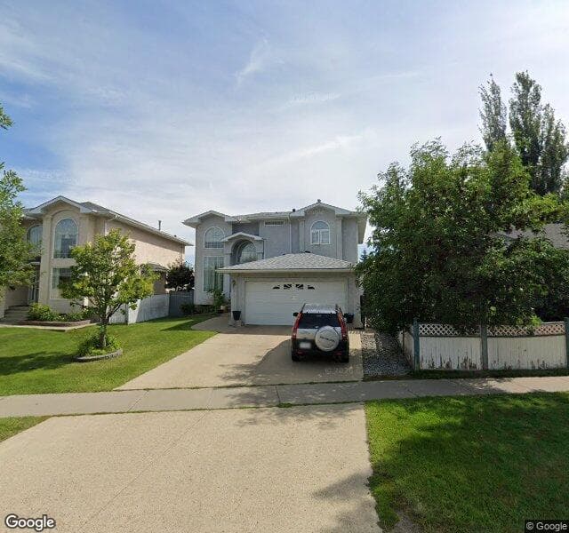 Street view of 16031 84 Street NW, Edmonton
