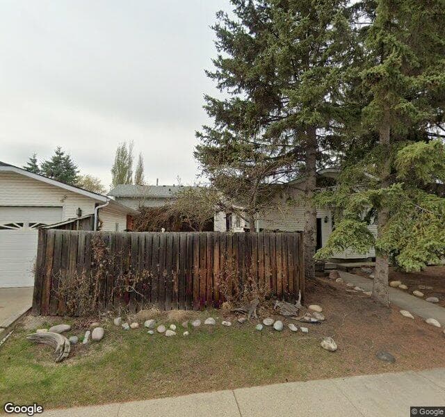Street view of 18643 61 Avenue NW, Edmonton