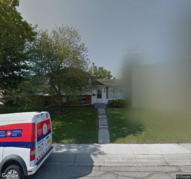 Street view of 412 Queensland Circle SE, Calgary