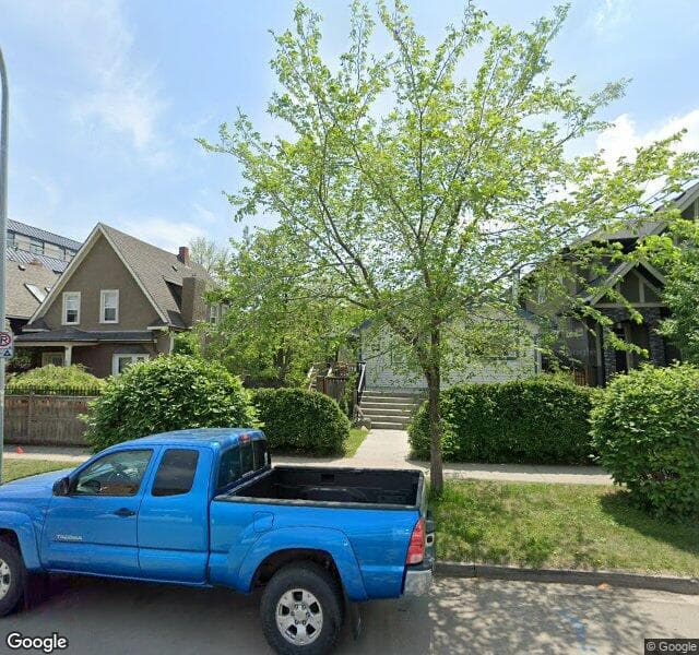 Street view of 117 10 Avenue NW, Calgary