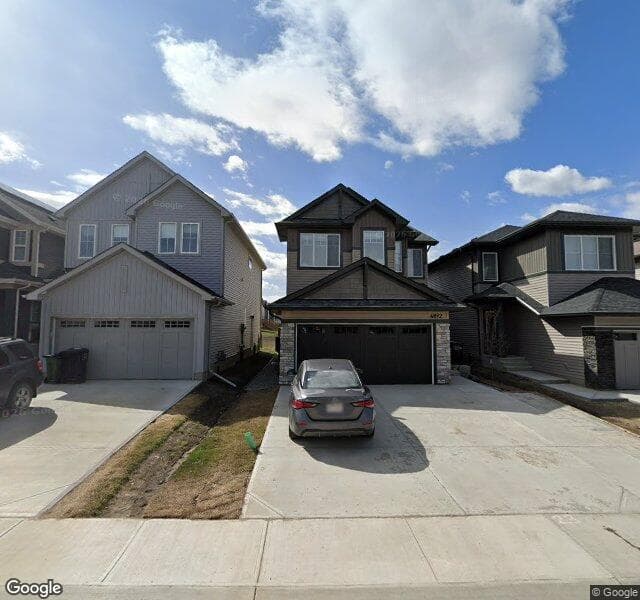 Street view of 4892 Kinney Road SW, Edmonton