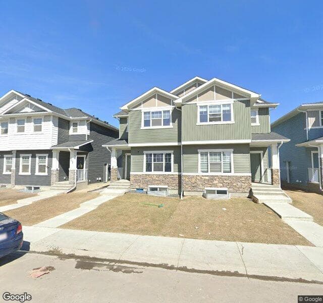 Street view of 146 Red Embers Common NE, Calgary