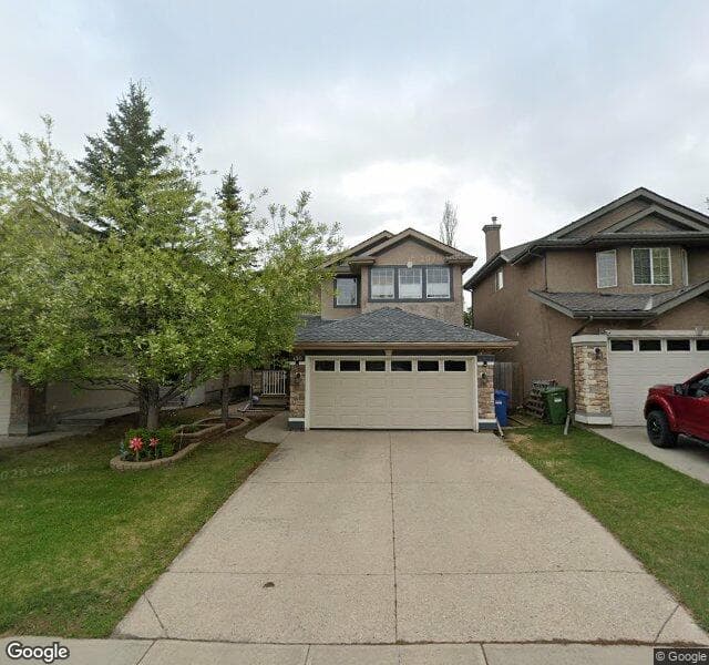 Street view of 150 Everwillow Close SW, Calgary
