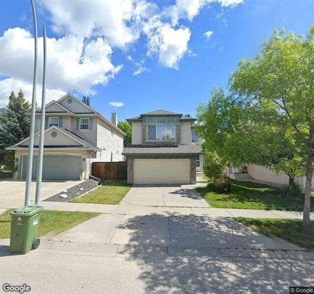 Street view of 835 Tuscany Drive NW, Calgary