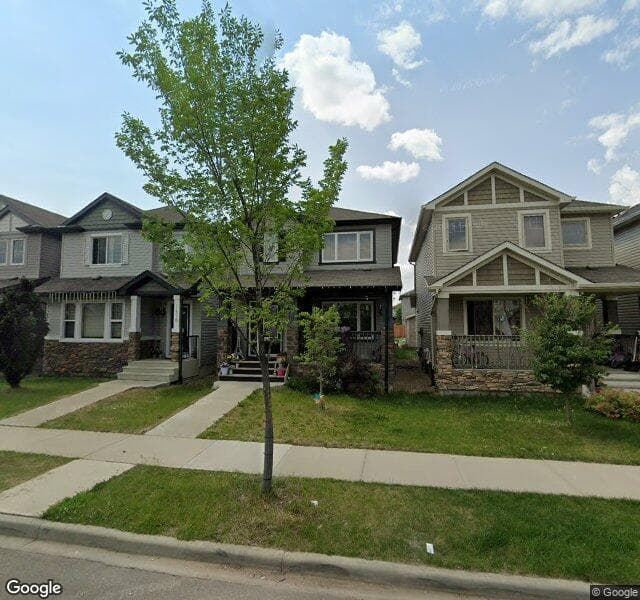 Street view of 1484 33A Street NW, Edmonton