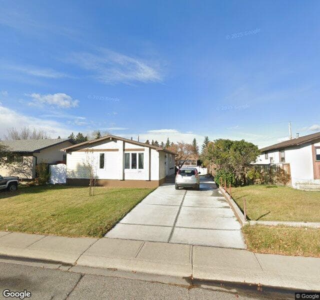Street view of 203 Dovercliffe Way SE, Calgary