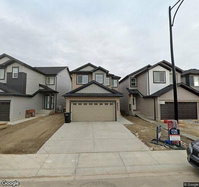 Street view of 8842 Carson Way SW, Edmonton